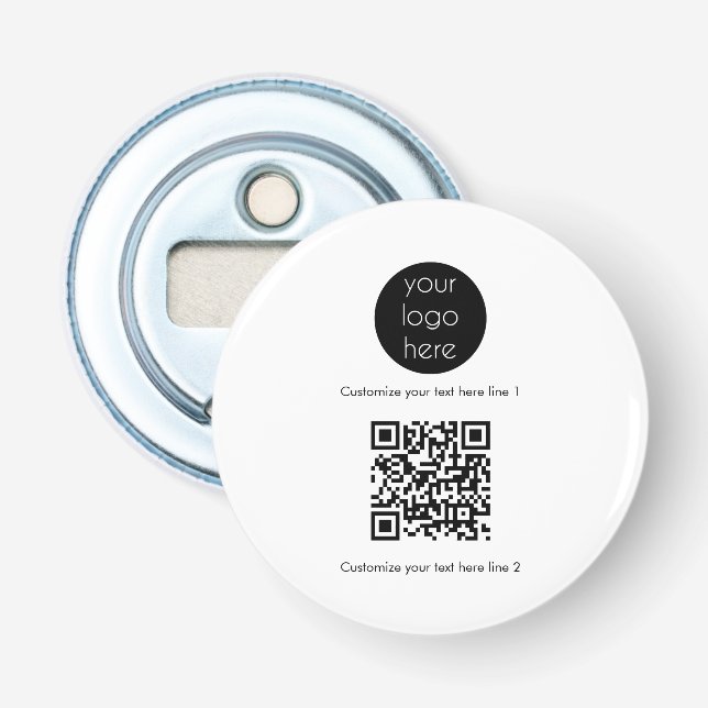 Custom Business Logo Company Promotional  Bottle Opener (Front)