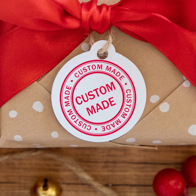 Custom Business Logo Company Red Self-inking Stamp (Creator Uploaded)