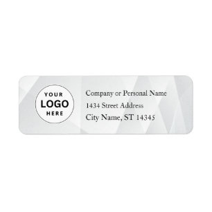 Custom Business Logo Company Return Address Label