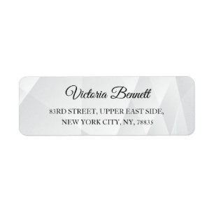 Custom Business Logo Company Return Address Label