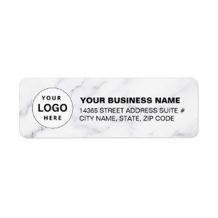 Custom Business Logo Company Return Address Label