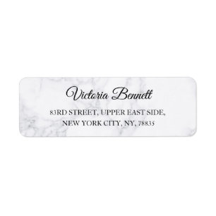 Custom Business Logo Company Return Address Label