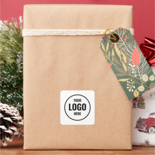 Custom Business Logo Company Square Sticker