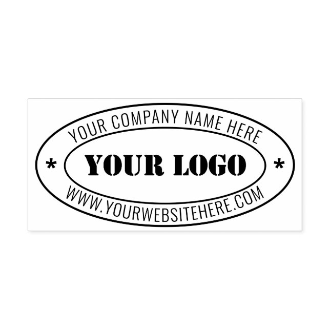 Custom Business Logo Company Stamp Personalised  (Imprint)