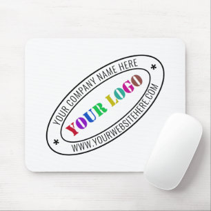 Custom Business Logo Company Stamp - Personalised  Mouse Pad