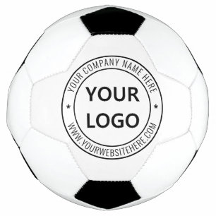 Custom Business Logo Company Stamp - Personalised Soccer Ball