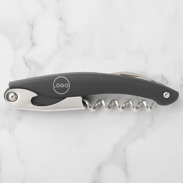 Custom Business Logo Corkscrew (Front)