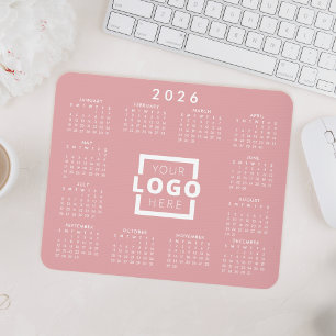 Custom Business Logo Corporate 2022 Calendar Mouse Pad