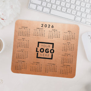 Custom Business Logo Corporate 2022 Calendar Mouse Pad