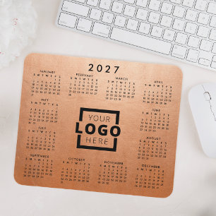 Custom Business Logo Corporate 2023 Calendar Mouse Pad