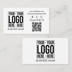 Custom Business Logo Corporate Company Modern Cool Business Card