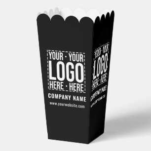 Custom Business Logo Corporate Company Modern Cool Favour Box