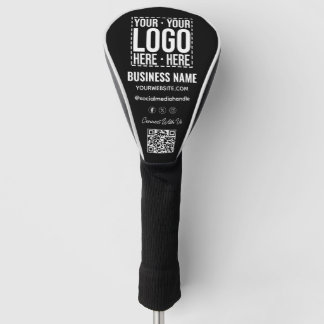 Custom Business Logo Corporate Company Modern Cool Golf Head Cover