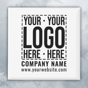 Custom Business Logo Corporate Company Modern Cool Magnet