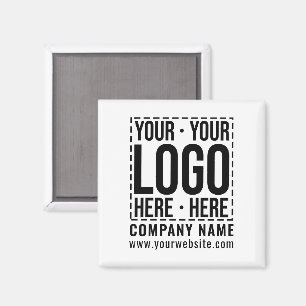 Custom Business Logo Corporate Company Modern Cool Magnet