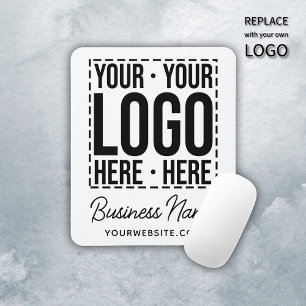 Custom Business Logo Corporate Company Modern Cool Mouse Pad