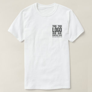 Custom Business Logo Corporate Company Modern Cool T-Shirt