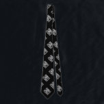 Custom Business Logo Corporate Company Modern Cool Tie<br><div class="desc">A simple custom black business template in a modern minimalist style which can be easily updated with your company logo, company name and your website. Makes a great promotional giveaway or corporate gift for customers, vendors, employees or other special people. A simple and professional design will impress your guests! If...</div>