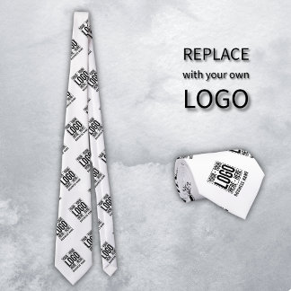 Custom Business Logo Corporate Company Modern Cool Tie