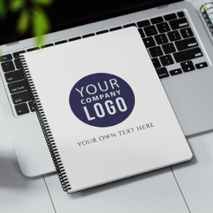 custom business logo corporate promotional notebook