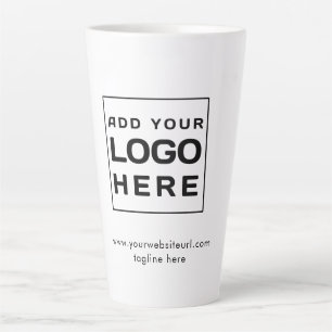 Custom Business Logo Corporate Swag Latte Mug