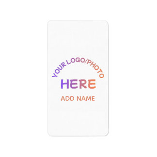 Custom Business Logo Corporate Template Label