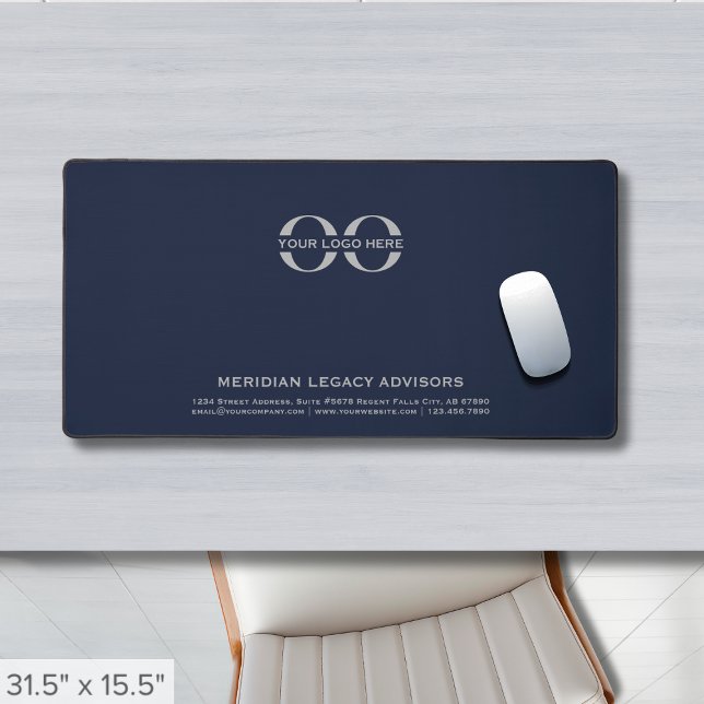 Custom Business Logo Desk Mat (Creator Uploaded)
