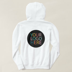 Custom Business Logo Employee Staff back & front Hoodie
