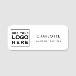 Custom Business Logo Employees Conference Event Name Tag