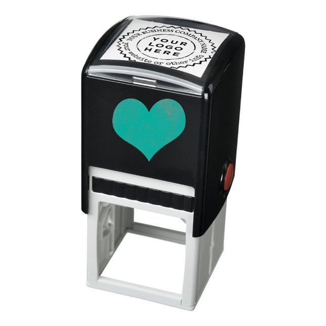 Custom Business Logo Eyecatching Round Borders Self-inking Stamp (Creator Uploaded)
