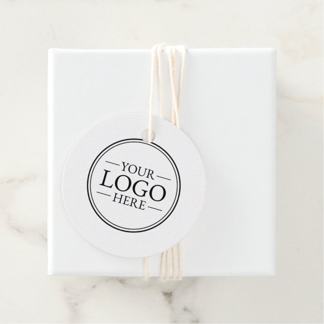 Custom Business Logo Favour Tags (In Situ)