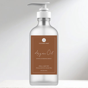 Custom Business Logo Front  Bottle Product Label