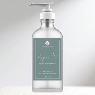 Custom Business Logo Front Bottle Product Label
