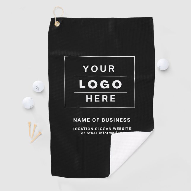  Custom Business Logo  Golf Towel (InSitu)