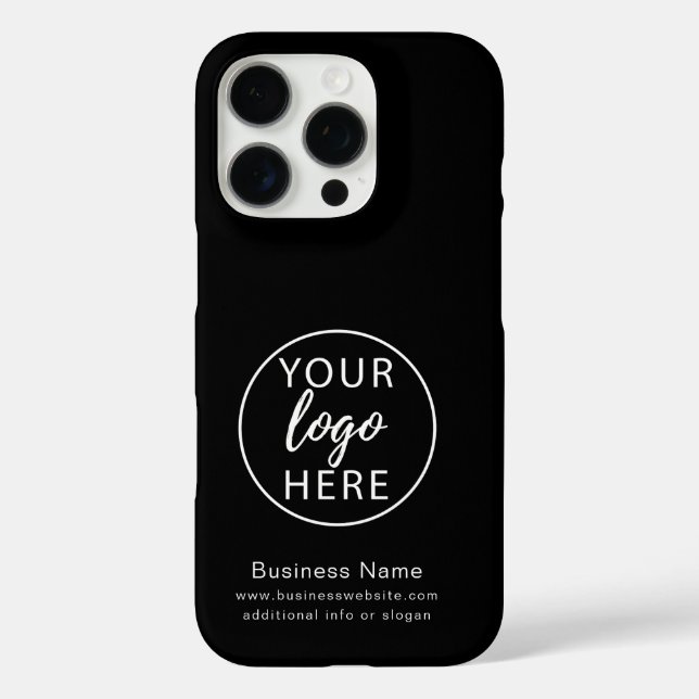 Custom Business Logo iPhone / iPad case (Back)