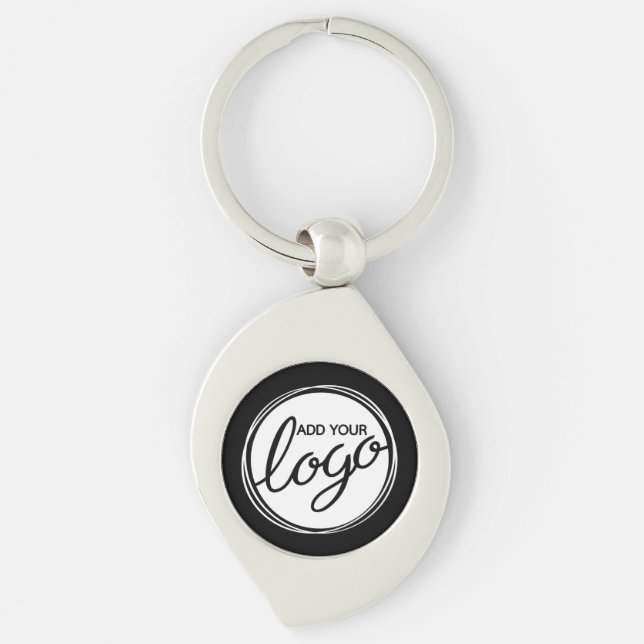 Custom Business Logo Key Ring (Front)