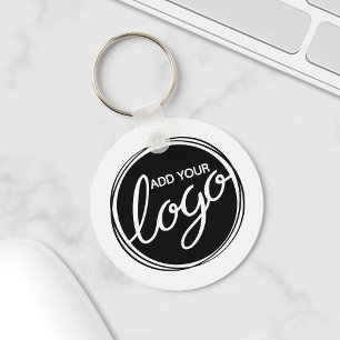 Custom Business Logo Key Ring