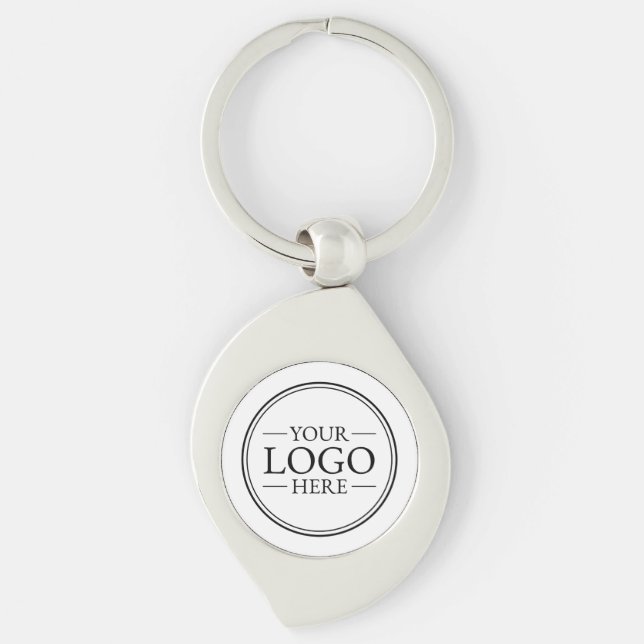 Custom Business Logo Key Ring (Front)