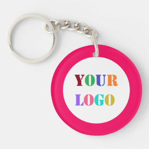 Custom Business Logo Keychain Branded Gift