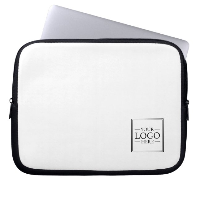 Custom Business Logo Laptop Sleeve (Front)