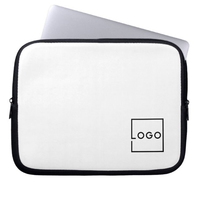 Custom Business Logo Laptop Sleeve (Front)