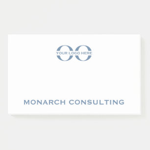 Custom Business Logo Large Post-It Notepad