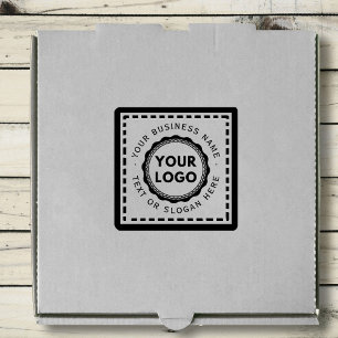 Custom Business Logo Large  Rubber Stamp