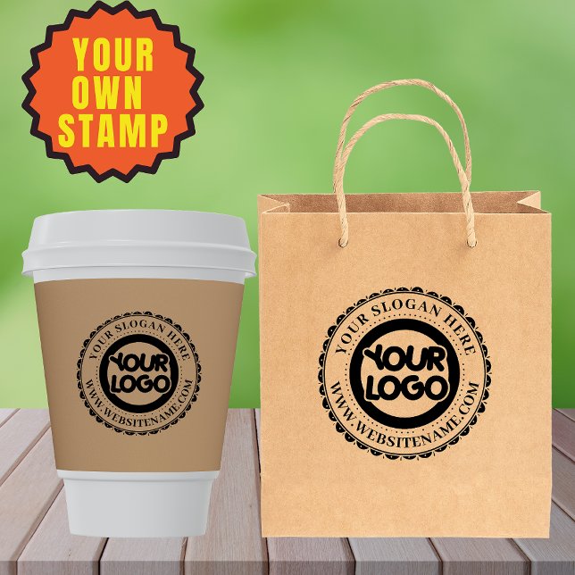 Custom Business Logo Large Rubber Stamp (Creator Uploaded)
