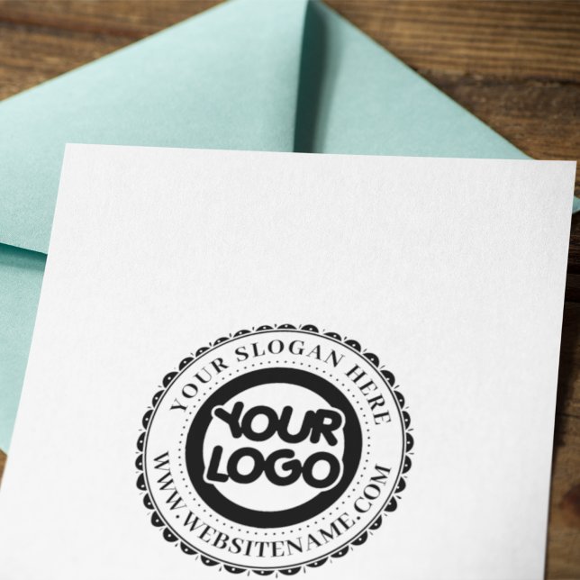 Custom Business Logo Large Rubber Stamp (Creator Uploaded)