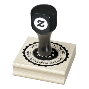 Custom Business Logo Large Rubber Stamp