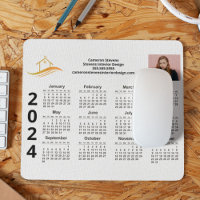 Custom Business Logo Marketing 2024 Calendar