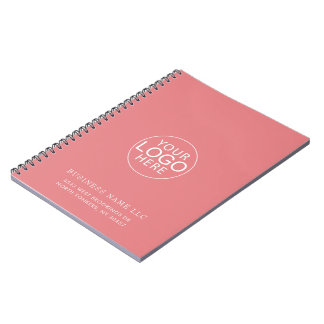 Custom Business Logo Minimalist Notebook
