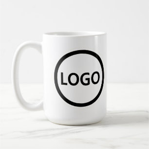Custom Business Logo Modern Branded Coffee Coffee Mug