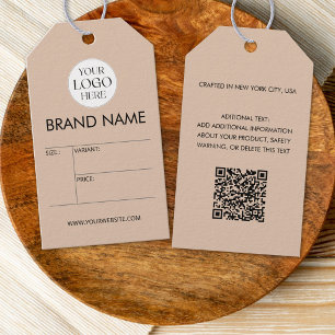 Custom Business Logo Modern Minimalist Price Tag